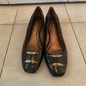 Naturalizer Heels - Crocodile Pattern (Brown)